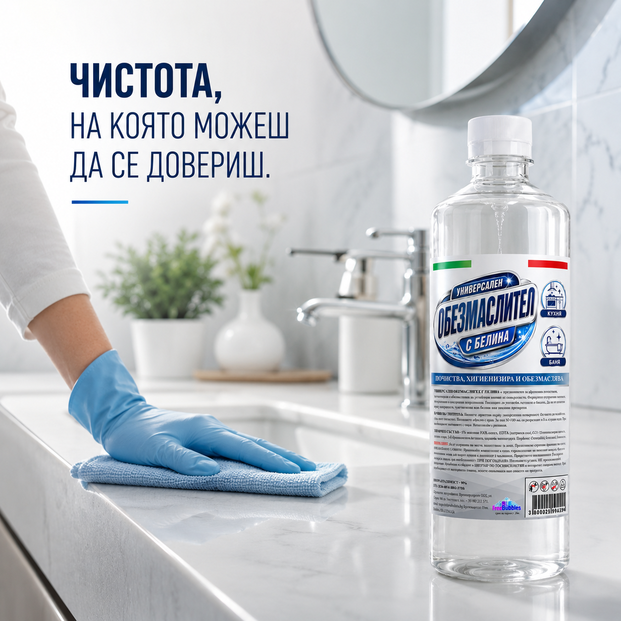 Универсален обезмаслител с белина