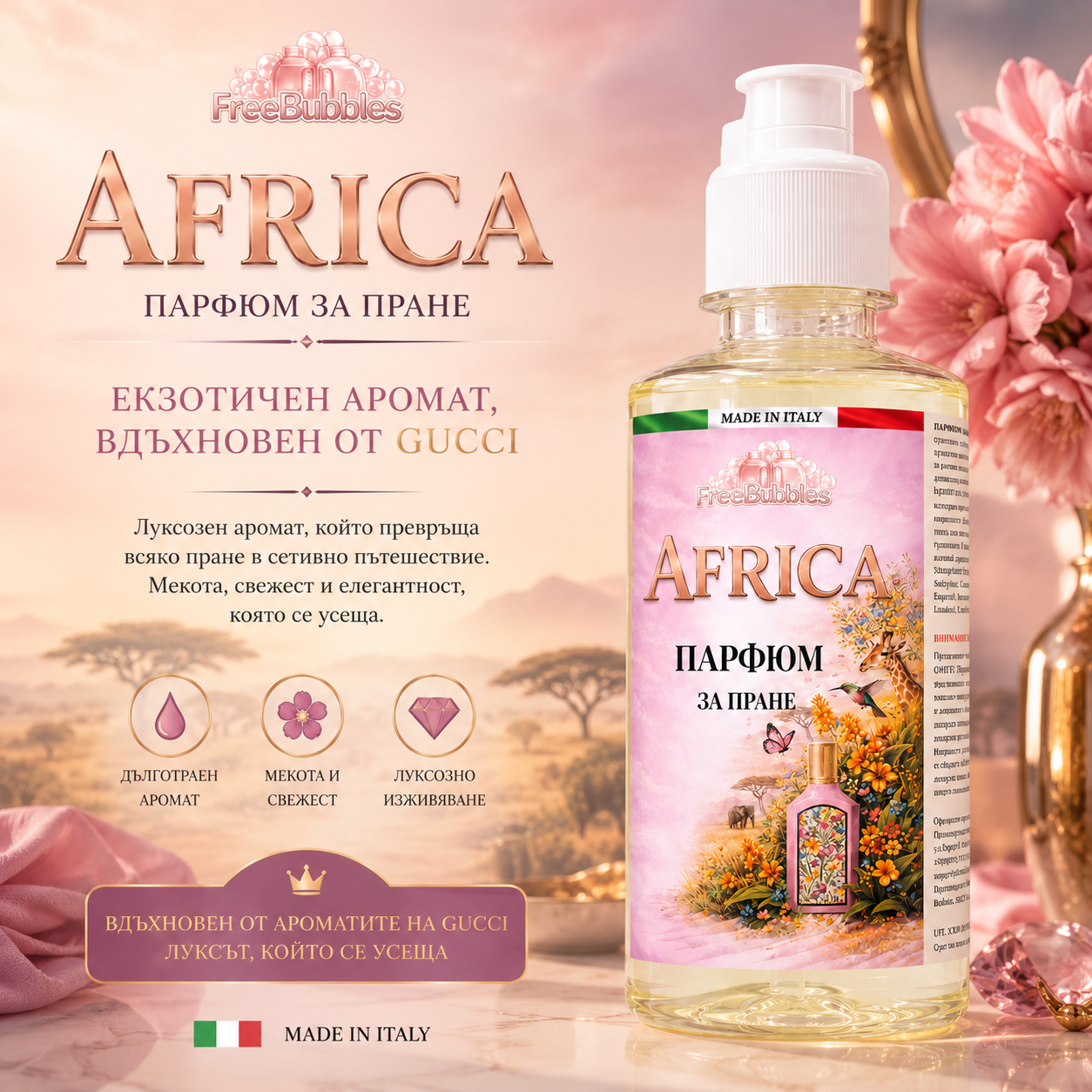 Africa - Парфюм за пране концентрат