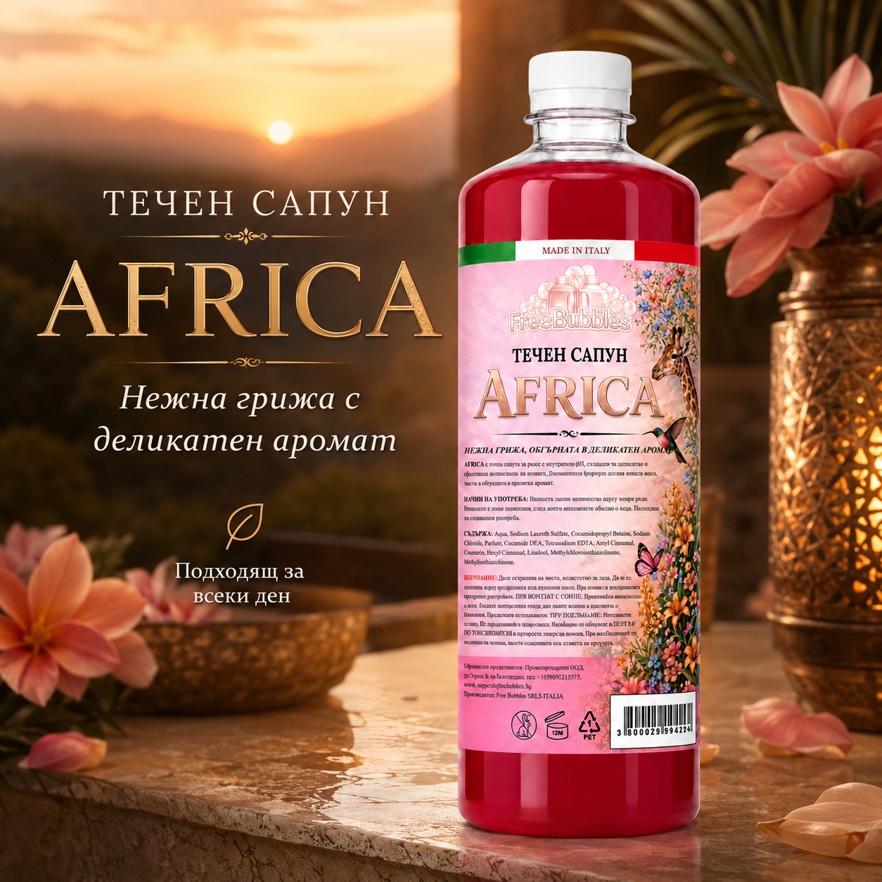 Течен сапун Africa