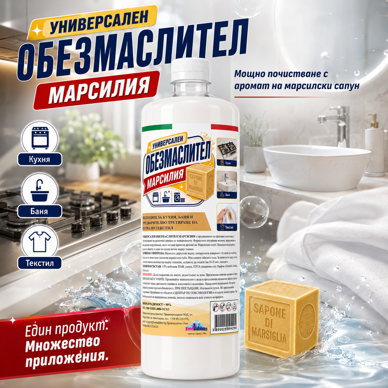 Универсален обезмаслител Марсилия