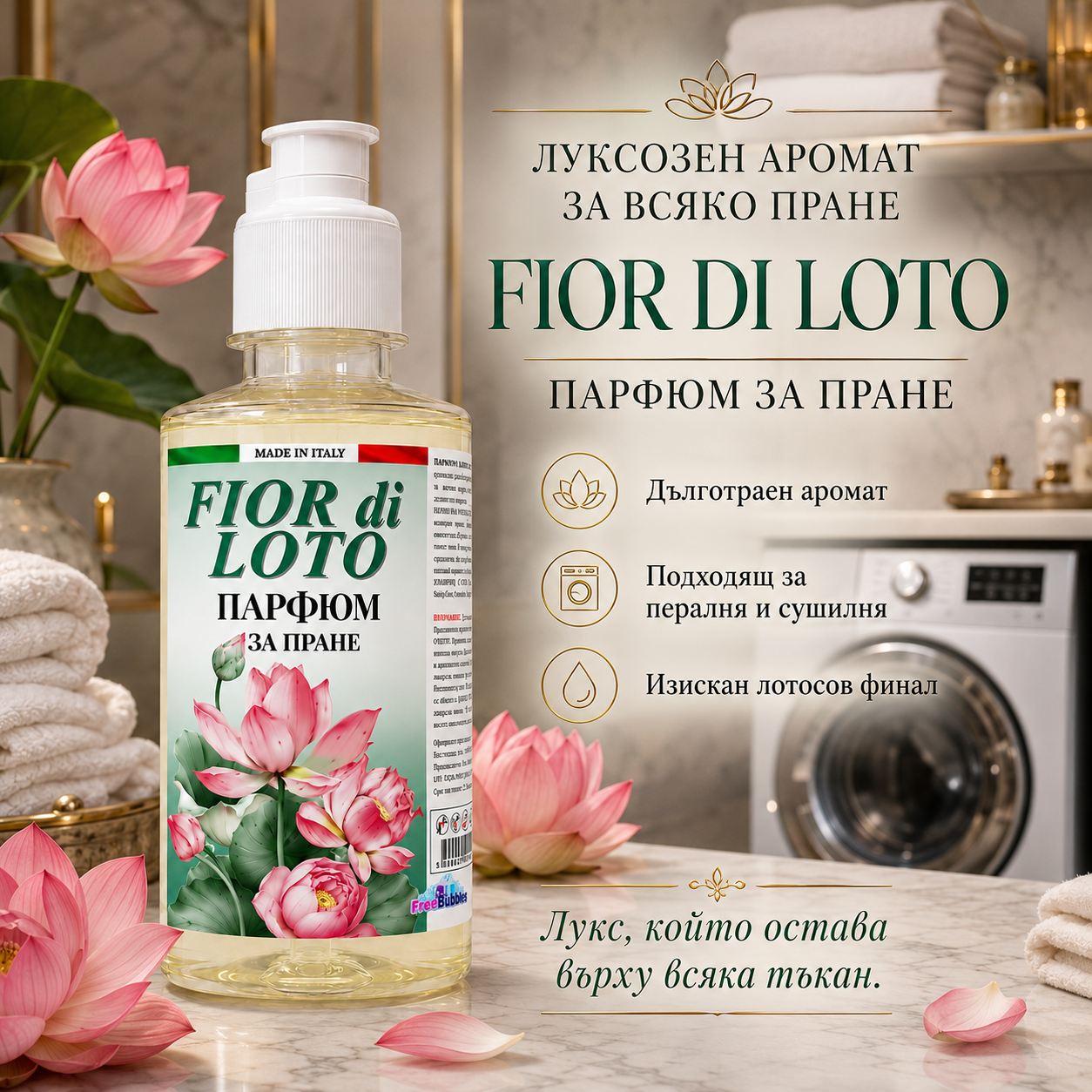 Fior di Loto – Парфюм за пране концентрат