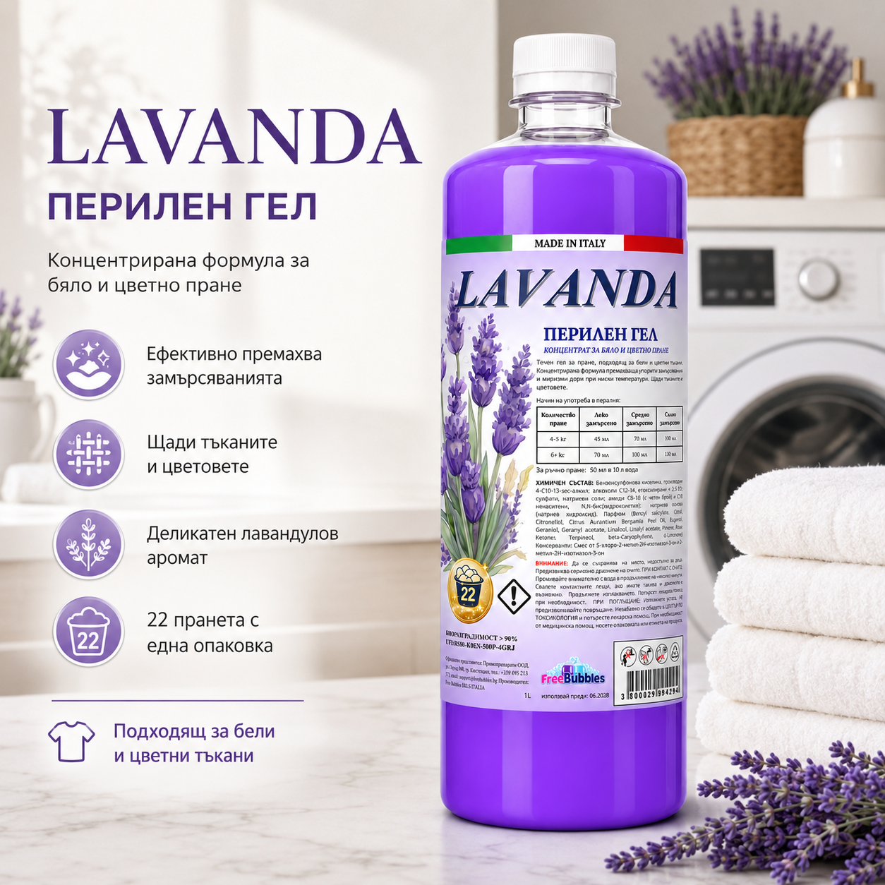 Lavanda – Перилен гел концентрат