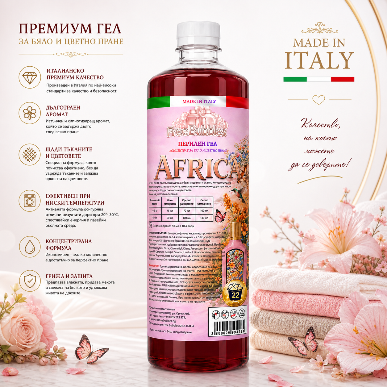 Africa - Перилен гел концентрат