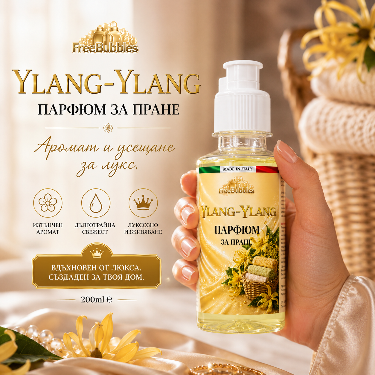 Ylang-Ylang - Парфюм за пране концентрат