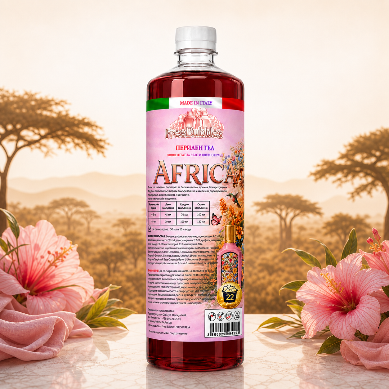 Africa - Перилен гел концентрат
