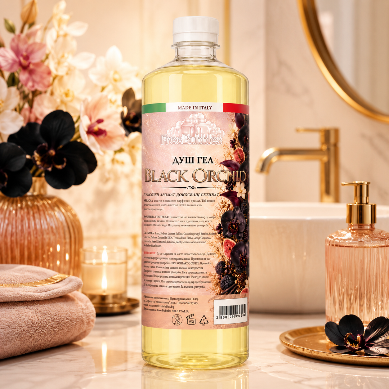 Душ гел Black Orchid