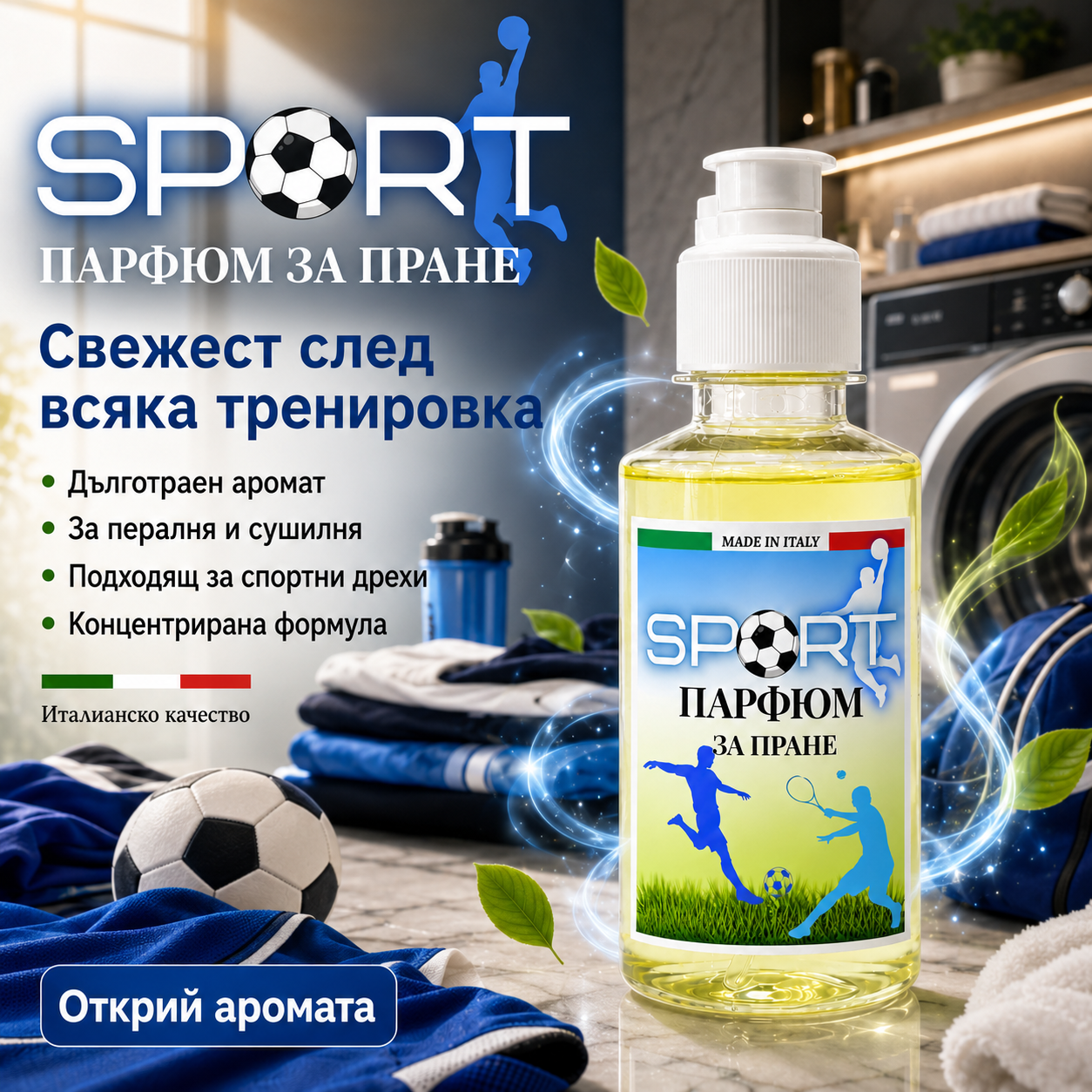 Sport – Парфюм за пране концентрат