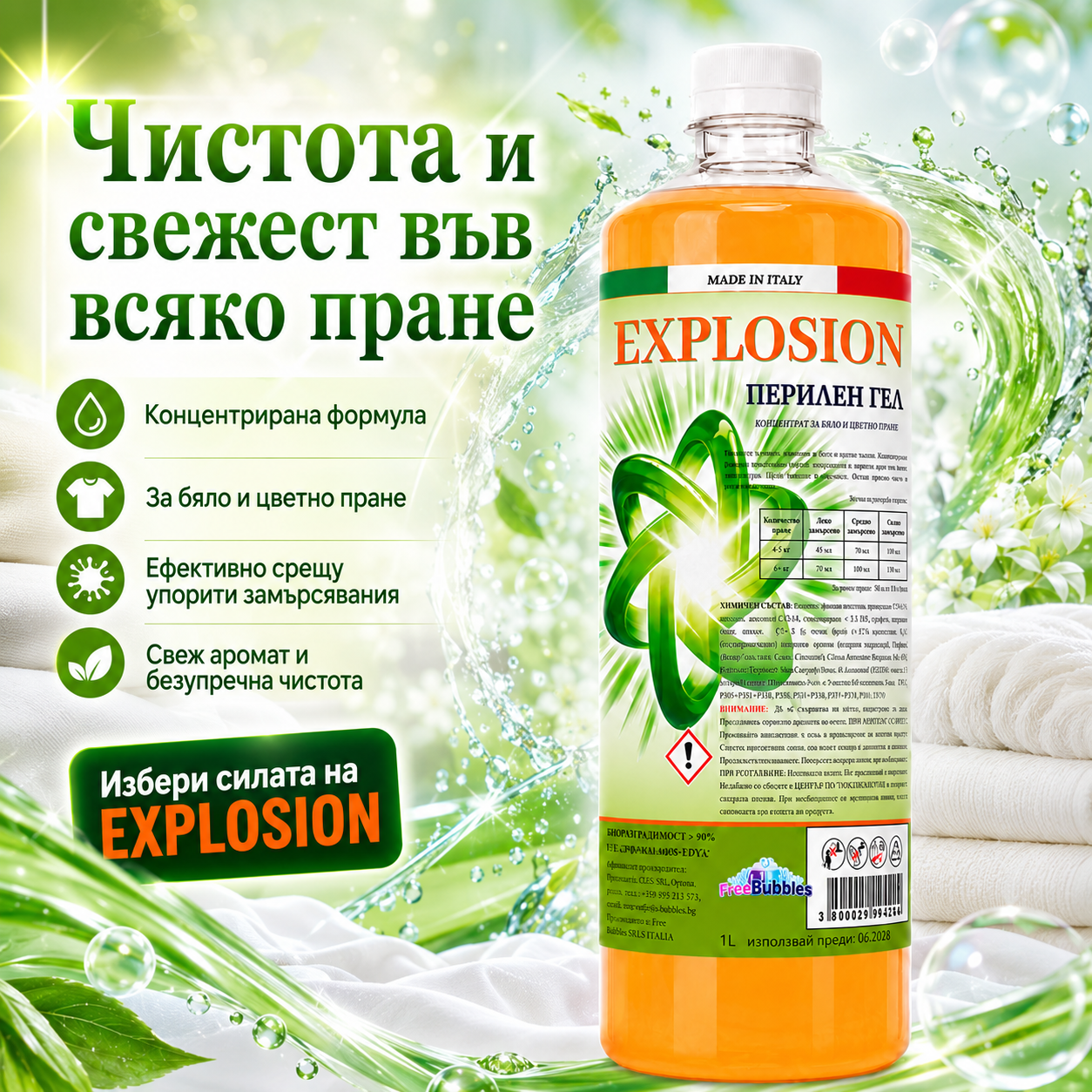 Explosion- Перилен гел концентрат