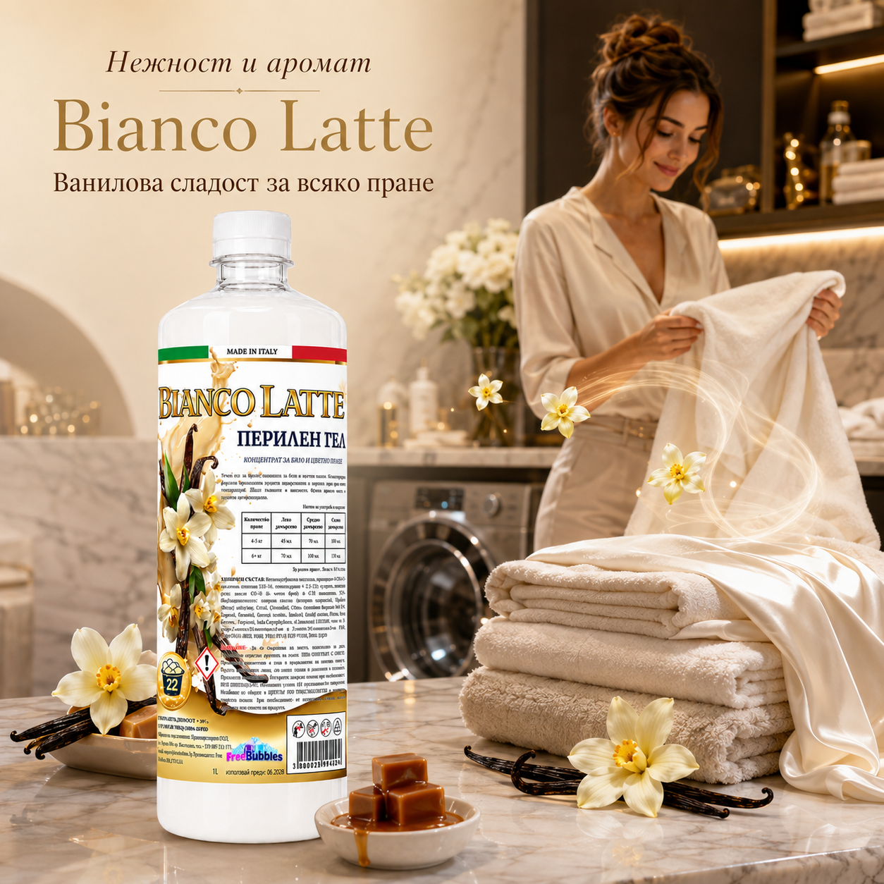 Bianco Latte – Перилен гел концентрат