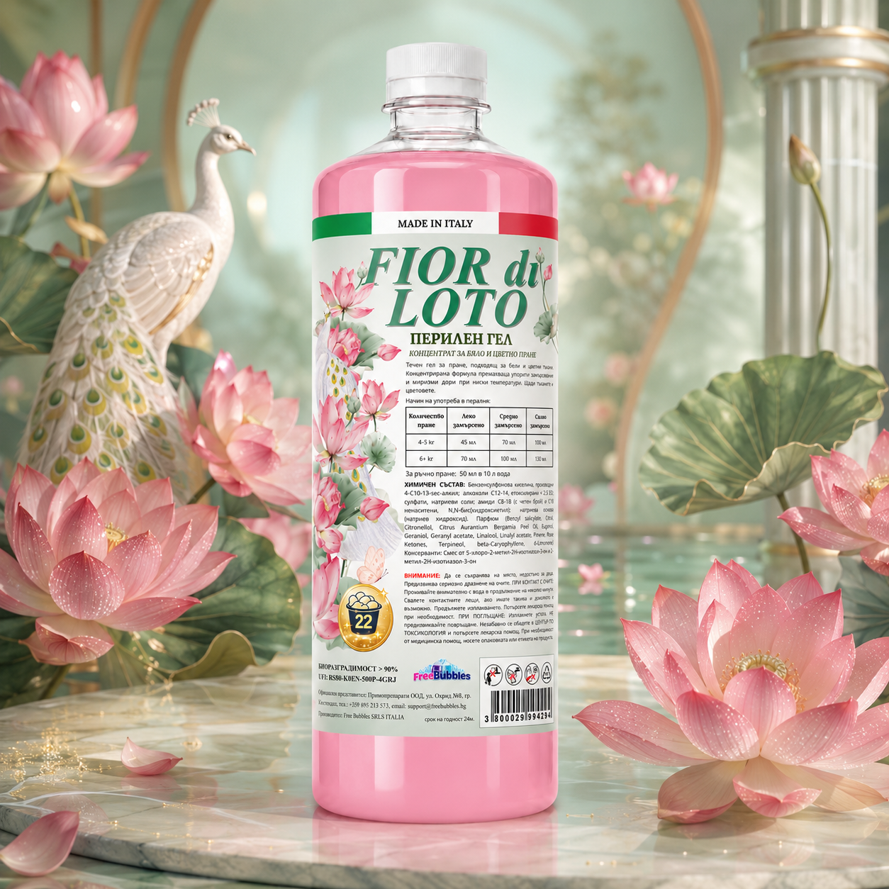 Fior di Loto – Перилен гел концентрат