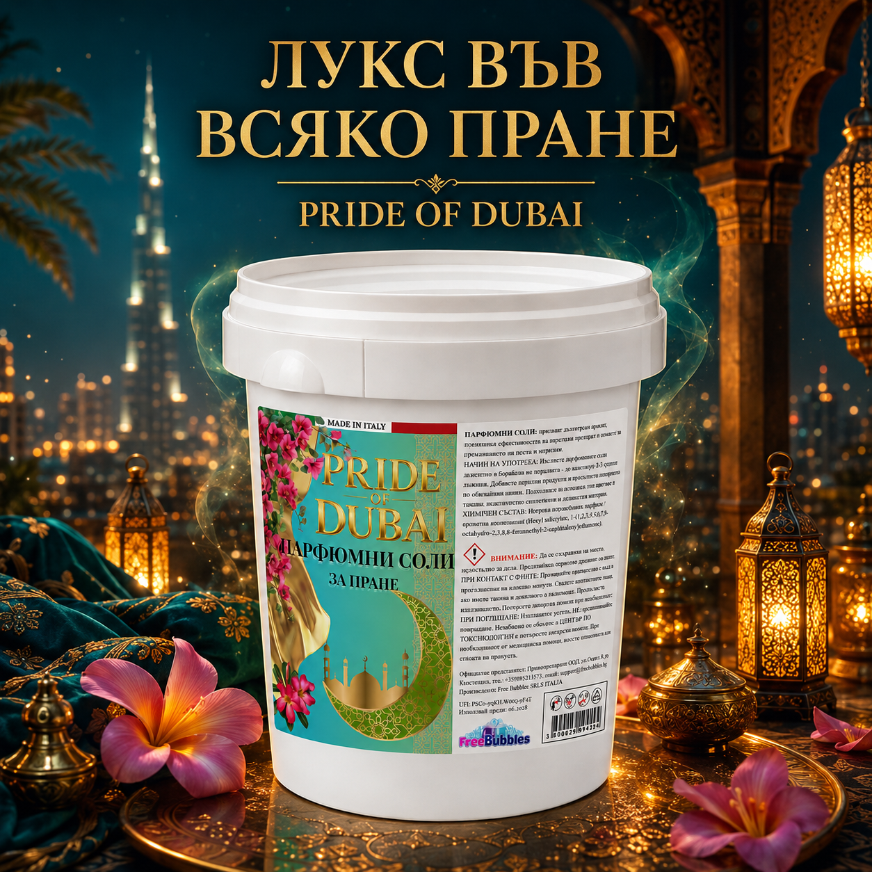 Pride of Dubai – Парфюмни соли за пране