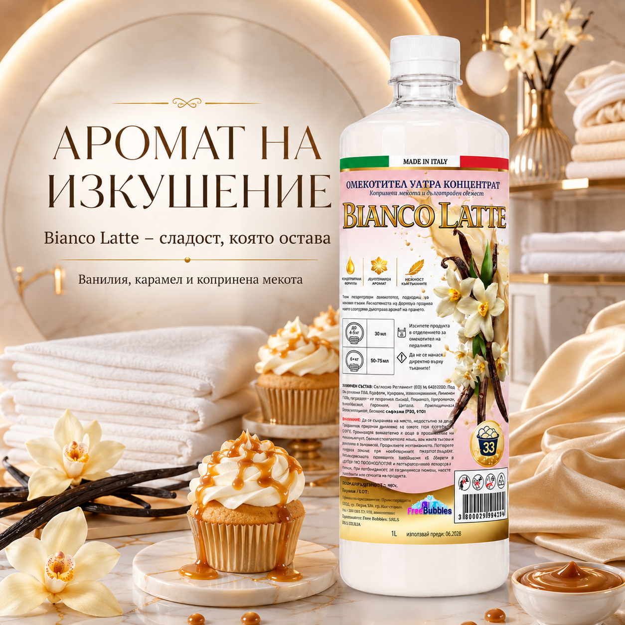 Bianco Latte – Омекотител ултра концентрат