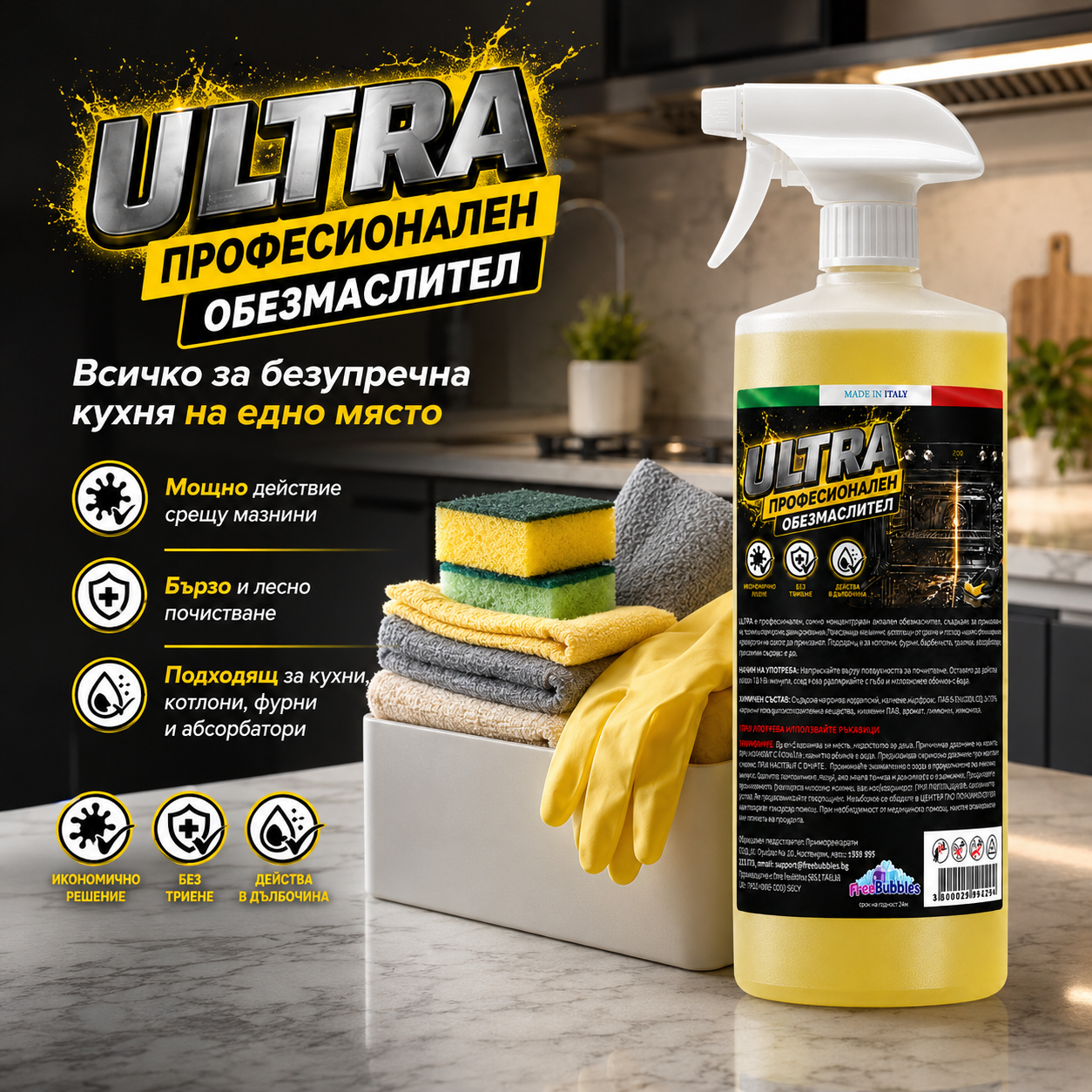 Професионален обезмаслител Ultra
