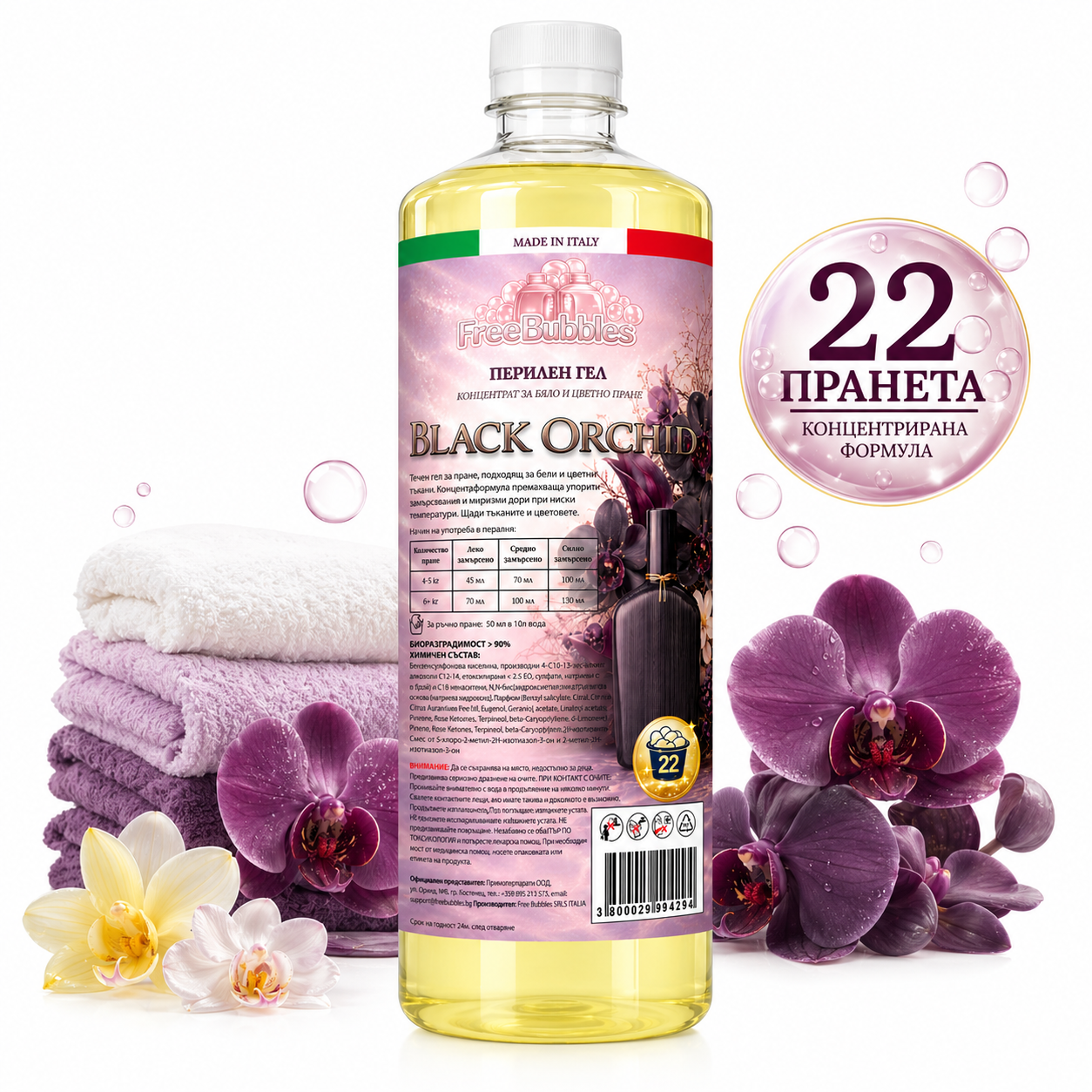 Black Orchid - Перилен гел концентрат
